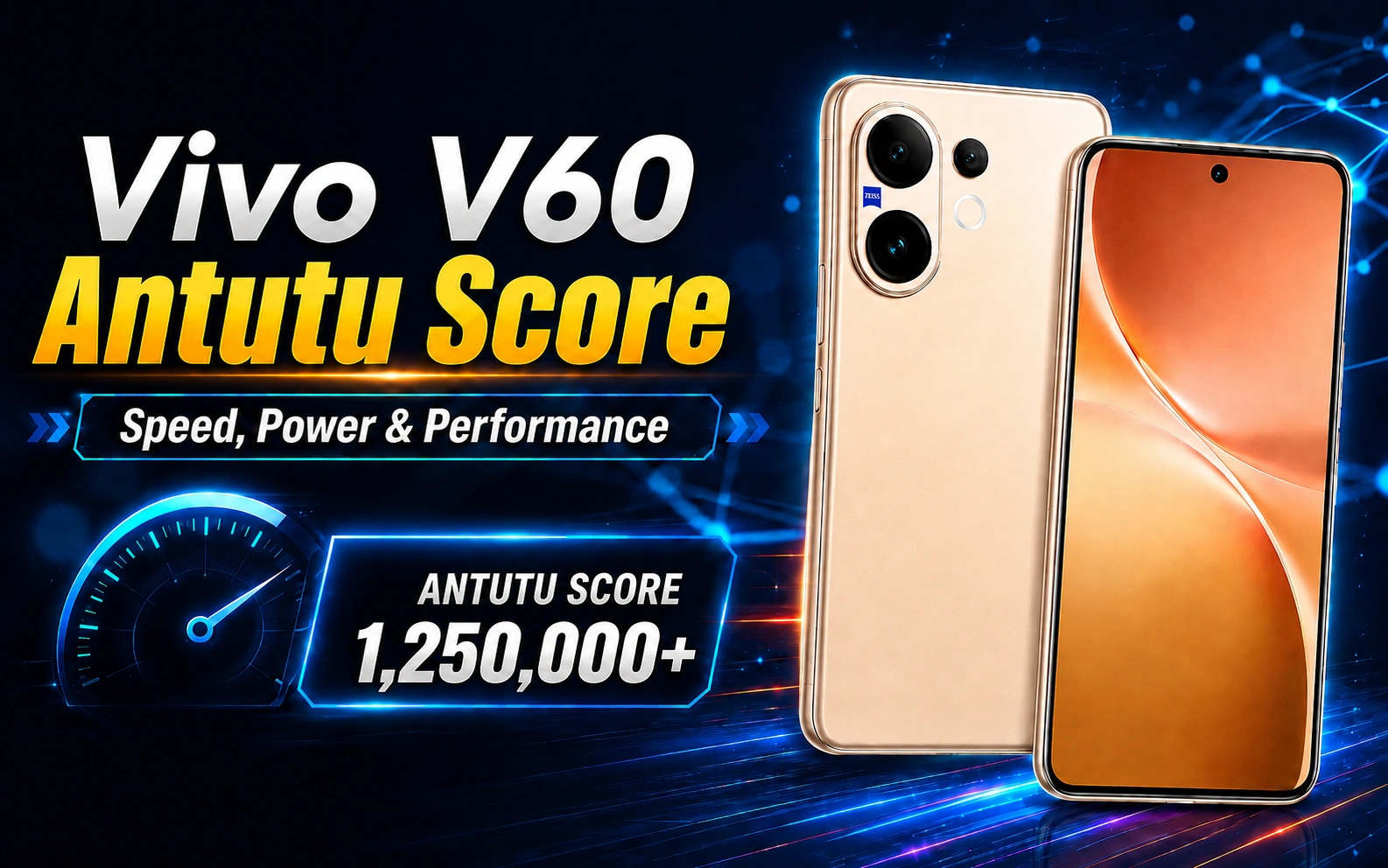 Vivo V60 AnTuTu Score: Powerful 1 Million+ Performance