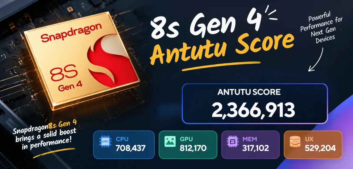 8s Gen 4 Antutu Score: Complete Benchmark, Gaming Performance & Comparison