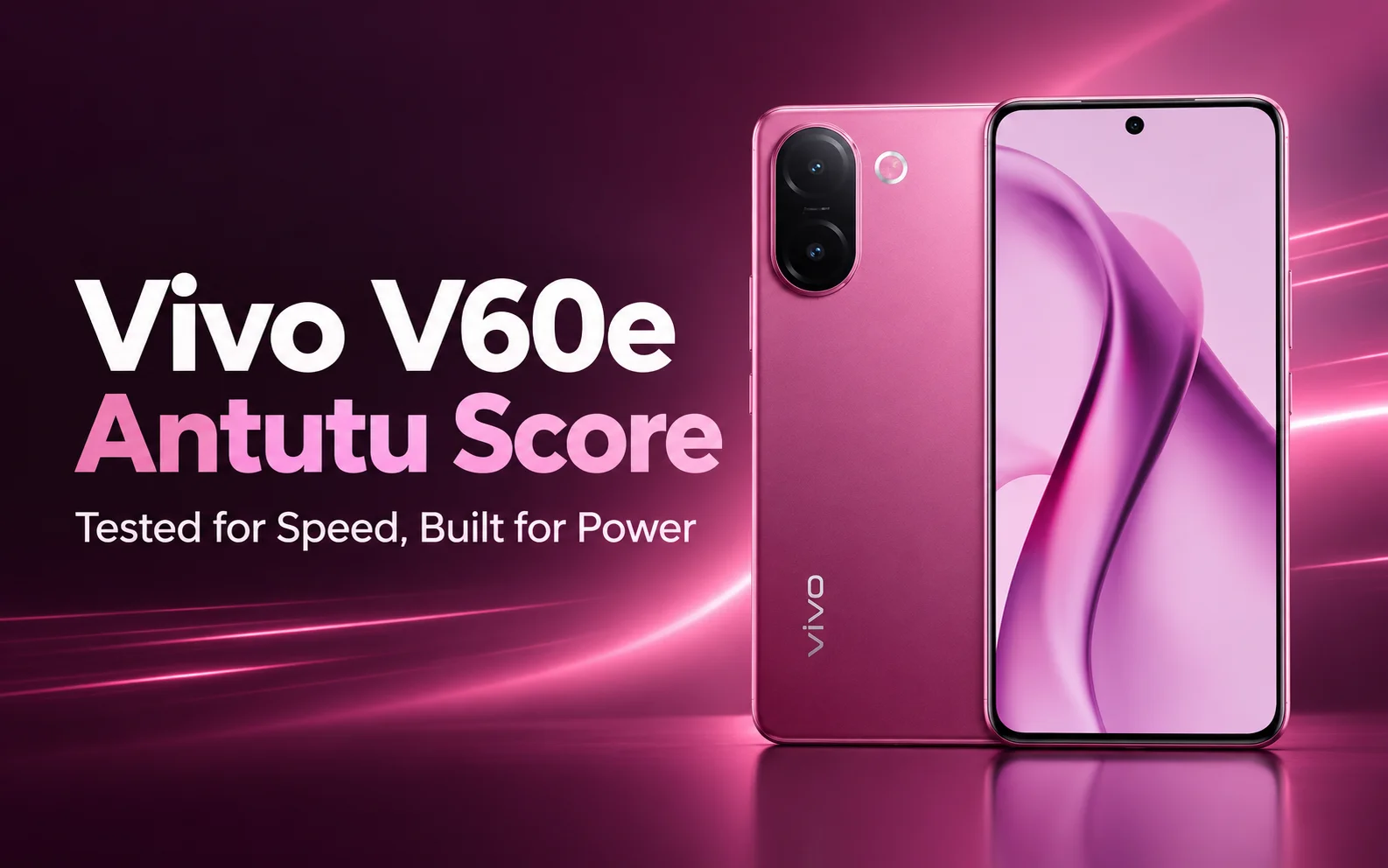 What the Vivo V60e Antutu Score Really Says About Speed